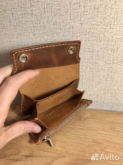 Мини кошелек ручной работы