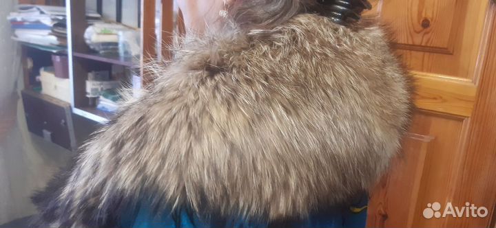 Воротник из меха Енота