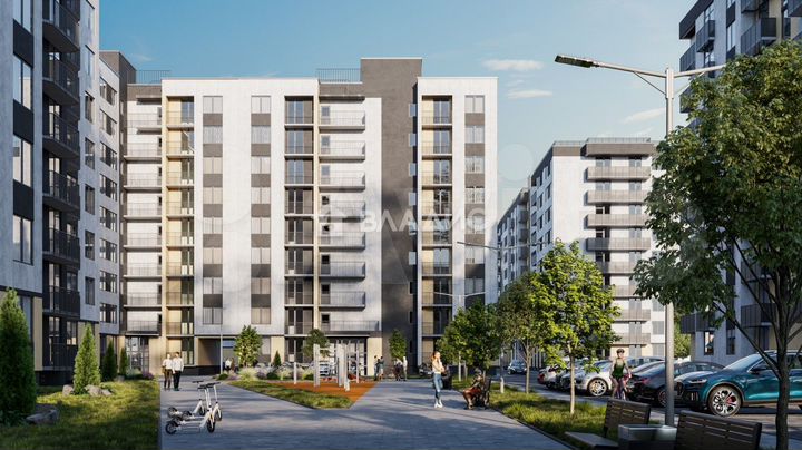 2-к. квартира, 60,9 м², 9/9 эт.