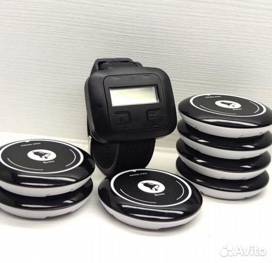 Кнопка вызова мед персонала, врача и часы пейджер