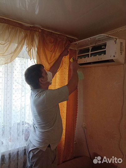 Чистка,заправка,ремонт кондиционеров,сплит-систем