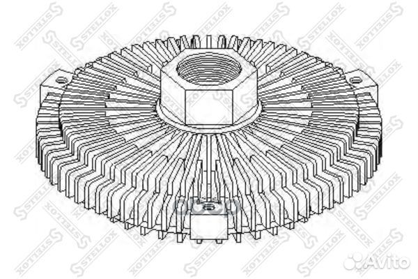 30-00413-SX муфта вентилятора MB W163/W210 2.0