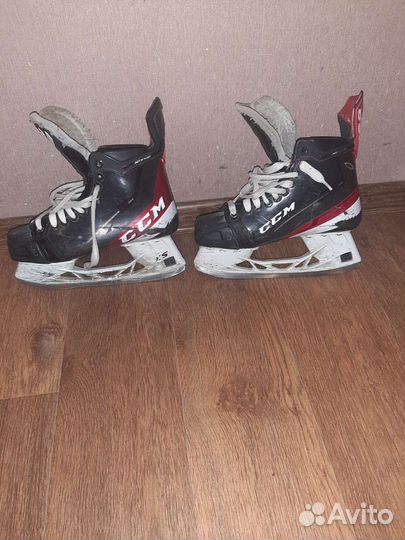 Коньки хоккейные ссм jetspeedft485