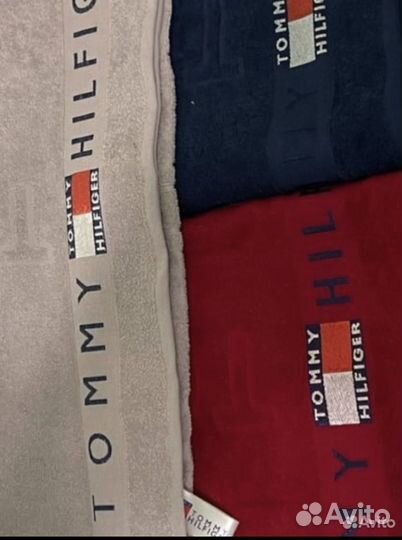 Tommy hilfiger полотенца пляжные банные