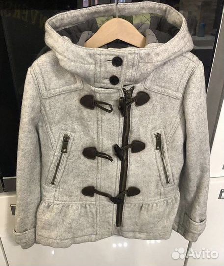 Пальто burberry шерсть
