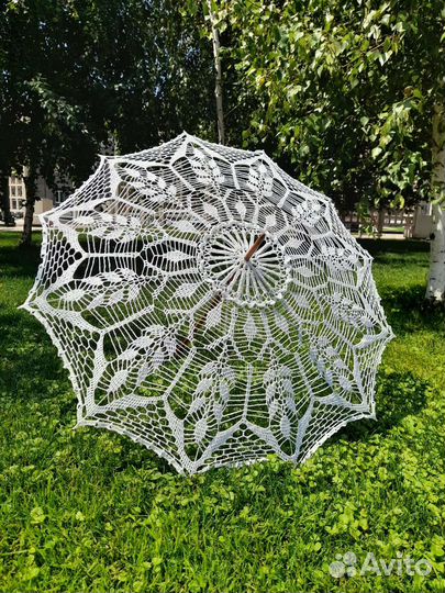 Кружевной зонт ручной работы продажа/аренда