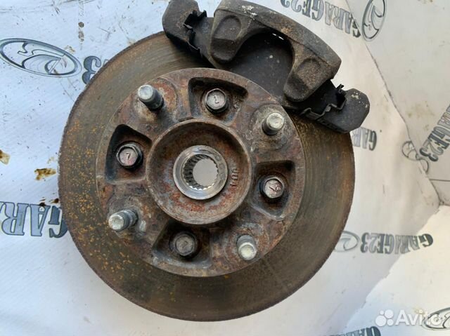 Ступица на daewoo matiz суппорт и тормозной диск