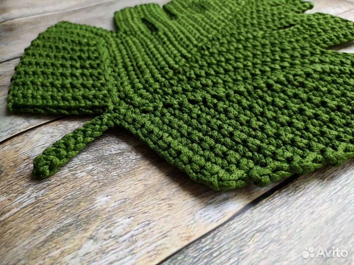 Лист Монстеры. Салфетка