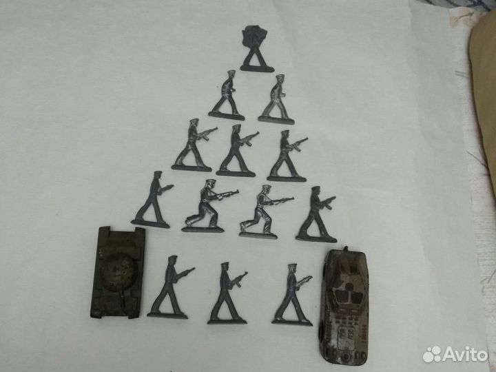 Солдатики машинки детские игрушки СССР