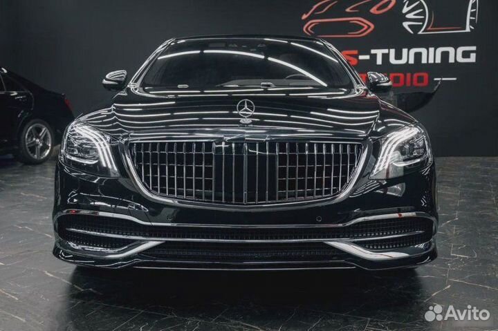 Обвес Mercedes S-class w222 в стиле Maybach