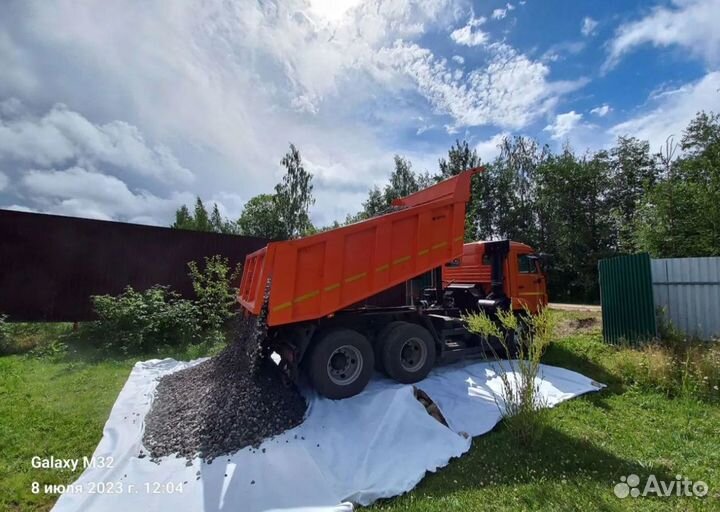 Доставка щебня