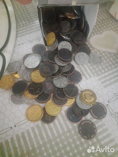 Монеты из пятерочки