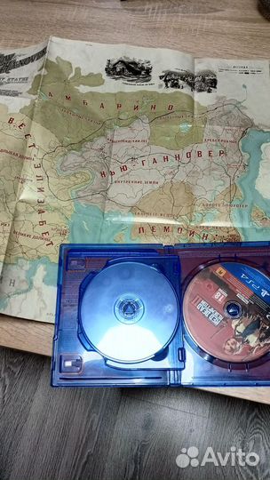Red dead redemption 2 ps4 диск