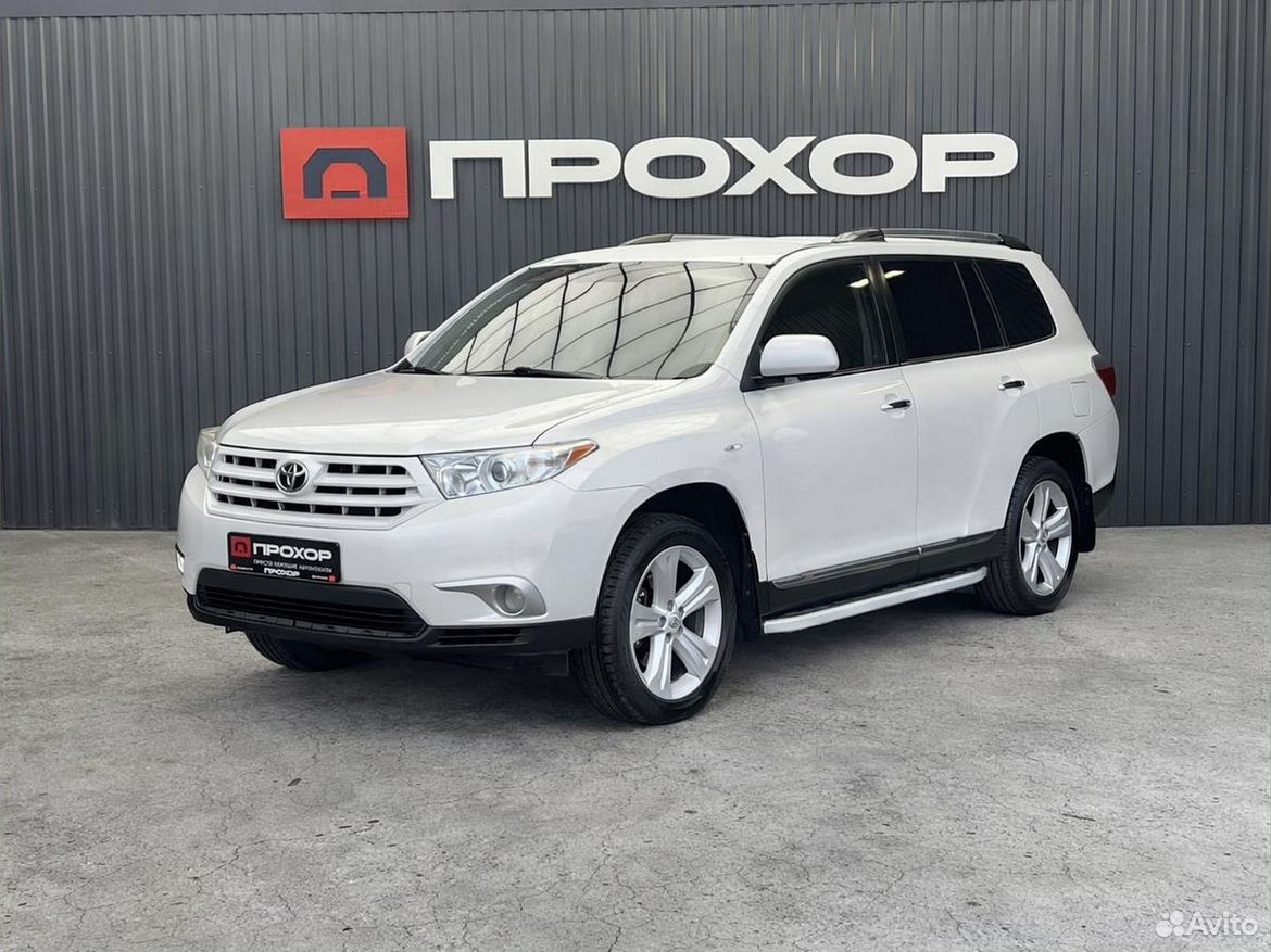 Toyota Highlander 3.5 AT, 2012, 187 400 км