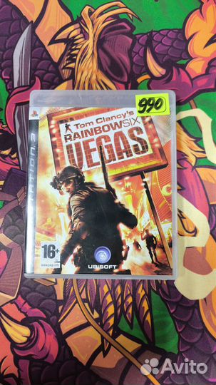 Диски на ps3 Rainbow six Vegas