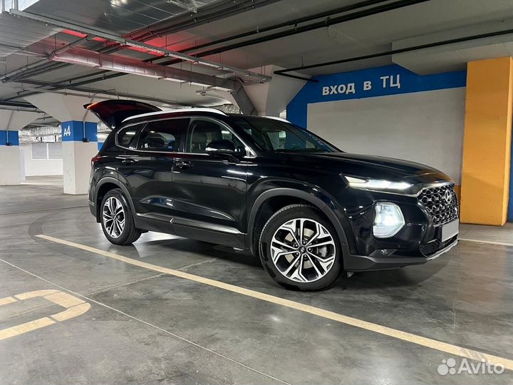 Hyundai Santa Fe 2.2 AT, 2019, 160 000 км