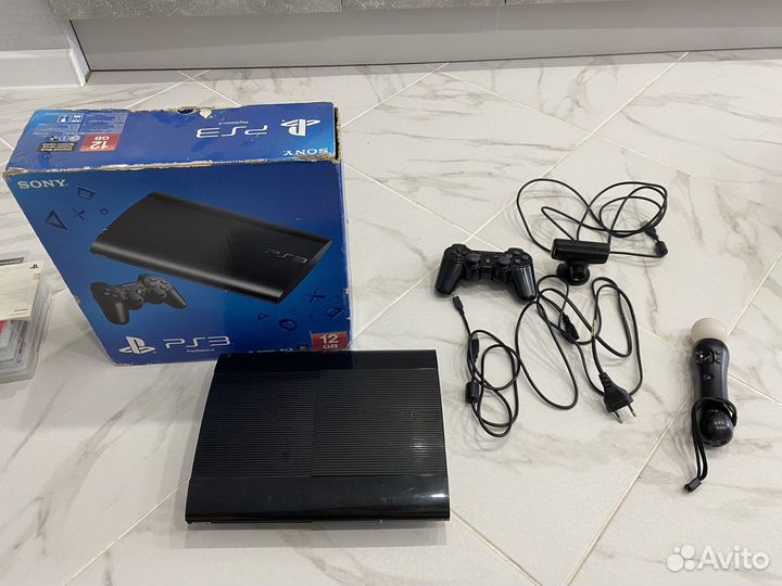 Игровая приставка ps3 slim