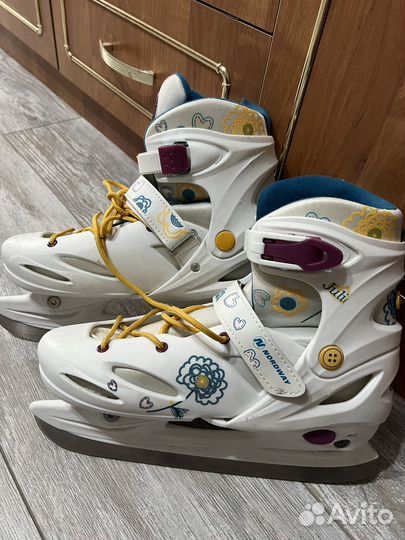 Коньки раздвижные 38-41 размер