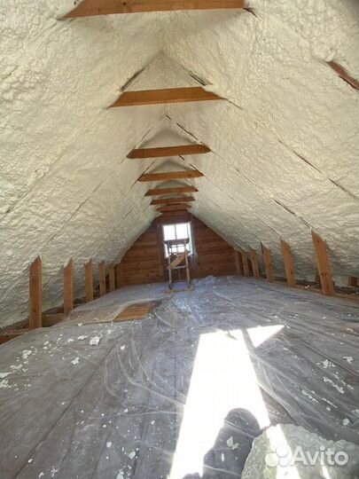 Утепление пенополиуретаном ППУ