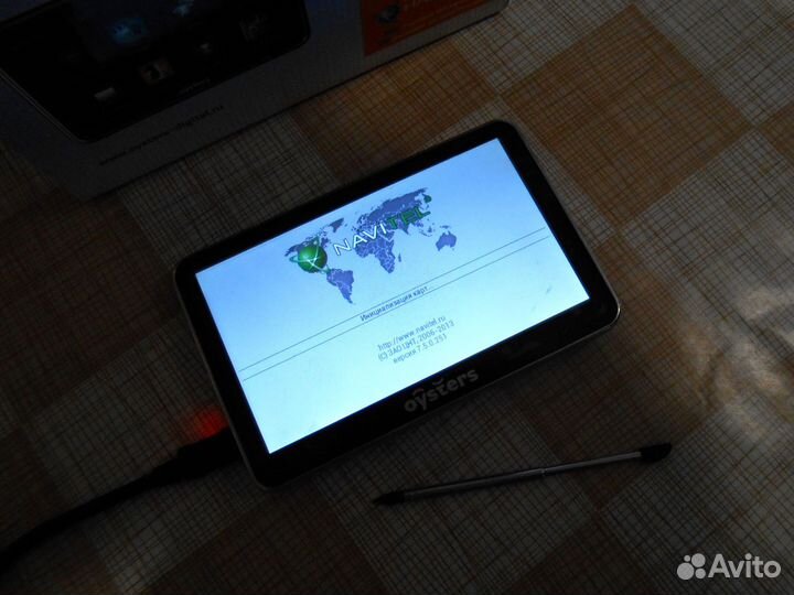 Автомобильный навигатор Oysters Chrom 2010