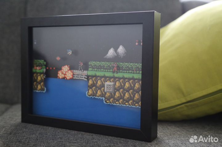 Диорама NES (Dendy) Contra - Jungle