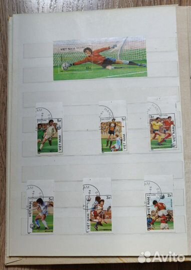 Почтовые марки альбом