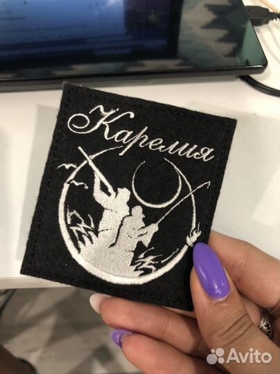 Магнитик Карелия вышивка