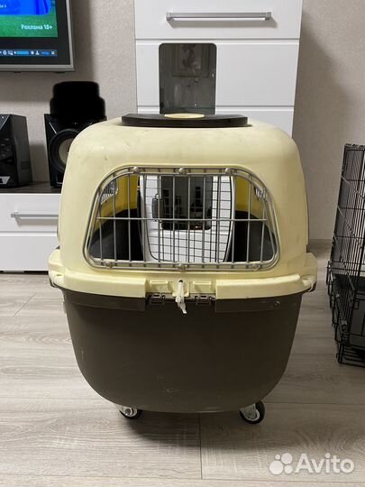 Бокс для перевозки собак два вида