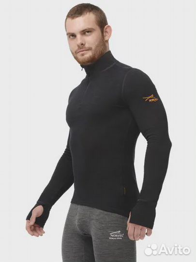 Norveg Hunter Футболка мужская с дл. рукавом и выс