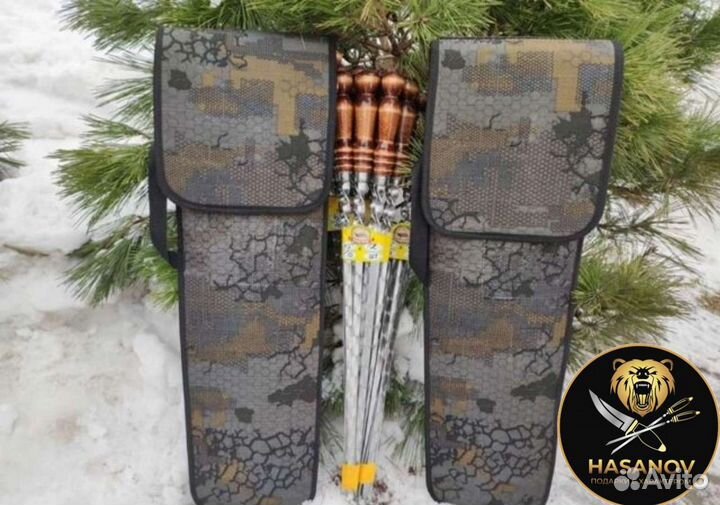 Набор шампуров в чехле