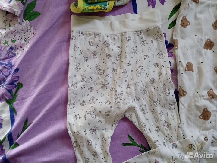 Детские вещи от 0до 7 месяцев