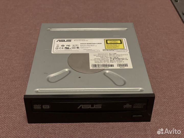 DVD-RW привод asus DRW-24B1LT
