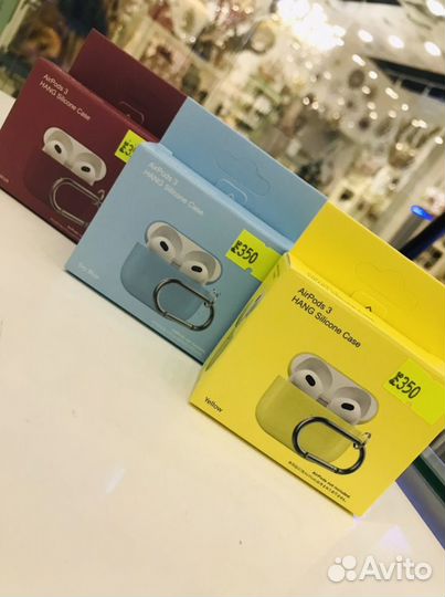 Чехол для AirPods 3 силиконовые