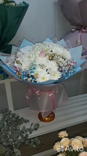 Живые цветы букеты