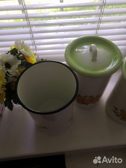 Банки эмалир. под сыпучее