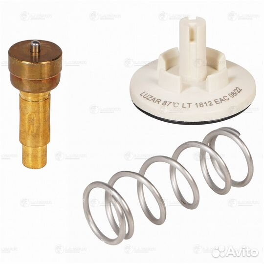 Термостат для а/м Skoda Fabia I (99) /Fabia II (07) 1.2i (87С) (термоэл.) (LT 1812)