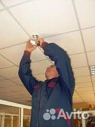 Монтаж слаботочных систем:пожарная,видео,электрика