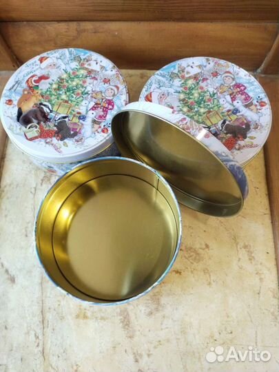 Жестяная,подарочная коробочка