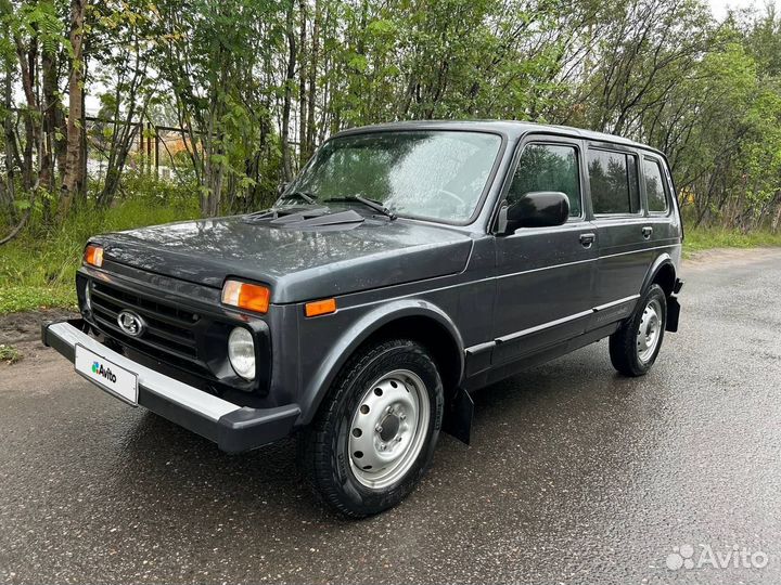 LADA 4x4 (Нива) 1.7 МТ, 2017, 65 341 км