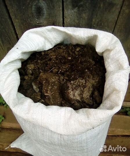Коровий навоз и перегной с доставкой до участка