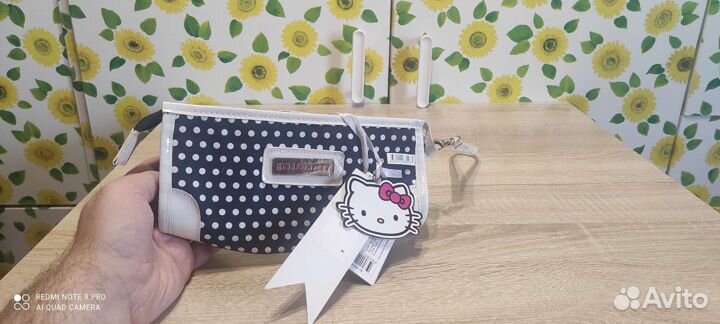 Hello kitty. Пенал косметичка с петлей