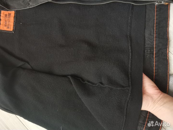 Джинсовая куртка подросток 152