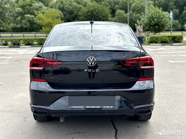 Volkswagen Polo 1.6 AT, 2022, 36 045 км