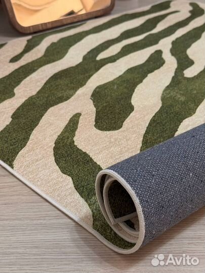 Современный ковёр хлопковый безворсовый