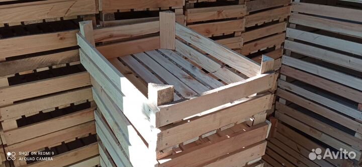 Ящик деревянный