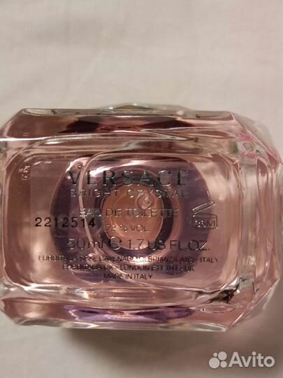 Духи versace bright crystal 50ml оригинал