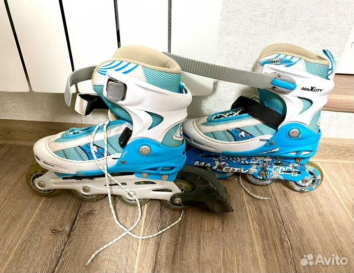 Ролики раздвижные на размер 36.5 - 42 см