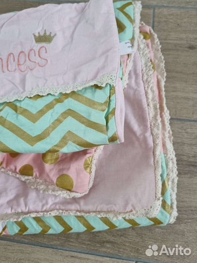 Комплект плед покрывало и наволочка