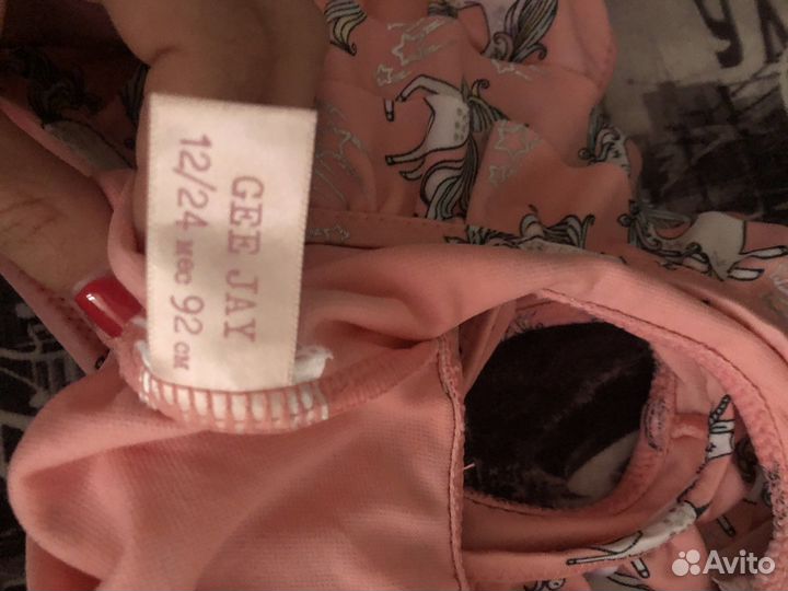 Купальник для девочки 86