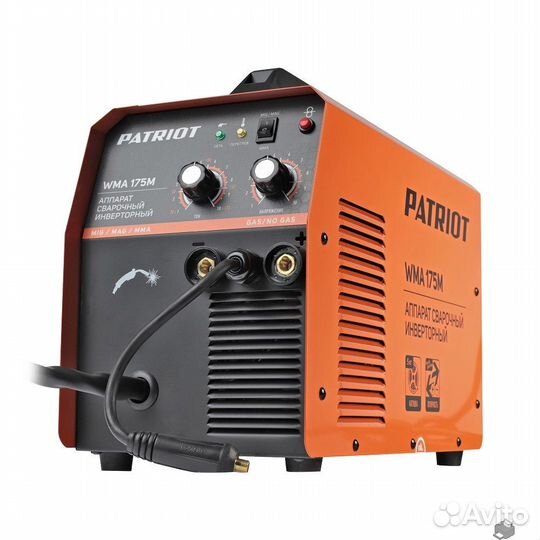 Patriot WMA 175M MIG/MAG/MMA Полуавтомат сварочный